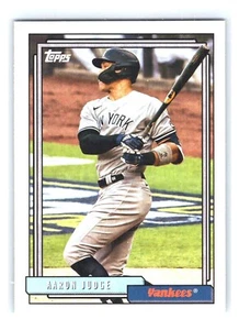 2021 Topps Update '92 Redux #T92-2 Aaron Judge New York Yankees - Picture 1 of 2