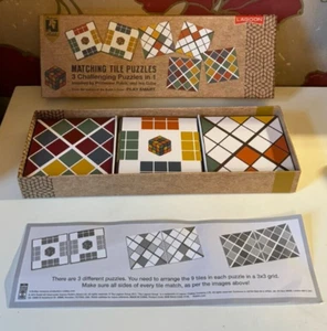 Lagoon: Matching Tile Puzzles 3 Challenging Puzzles in 1 Professor Rubik - Picture 1 of 3