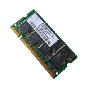 Barrette Mémoire 256Mo RAM DDR NANYA NT256D64SH8BGM-75B SO-DIMM PC-2100S - Foto 1 di 1