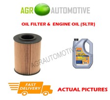 OEM SPEC DIESEL OIL FILTER + VL 5W30 OIL FOR VOLKSWAGEN GOLF PLUS 1.6 105 2009-
