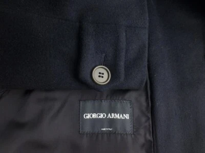 Giorgio Armani Long Coat 54R/44R Cashmere Black Label Great Condition - Image 1 of 4