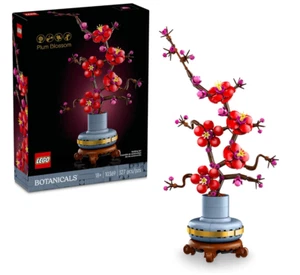 LEGO Icons Plum Blossom Building Sets for Adults - Artificial Flower DIY Craft - Picture 1 of 4