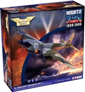 CORGI DH MOSQUITO FB.VI, HJ719, 'Moonbeam McSwine', RCAF, 418 Sqn.  AA32821. NEW - Picture 1 of 7
