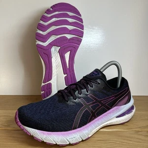 Asics Womens GT-2000 10 Running Trainers Shoes Blue & Pink - Size UK5 - VGC - Picture 1 of 11