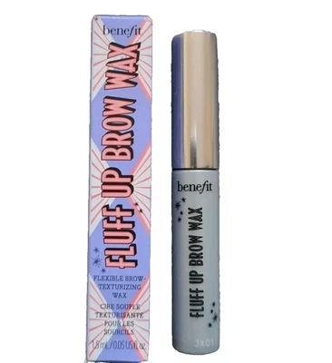 Benefit Fluff Up Brow Wax Mini 1.5ml Travel Size - RRP £14.50 - BRAND NEW in BOX - Image 1 of 3