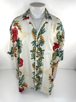 IOLANI - Floral Hawaiian Aloha Mens XXL Shirt - Image 1 of 4