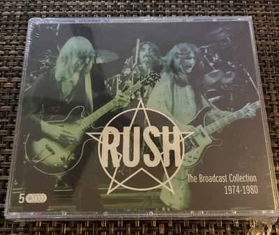 Rush – The Broadcast Collection 1974-1980 5 CD Set - Compilation Album - NEW - Image 1 of 3