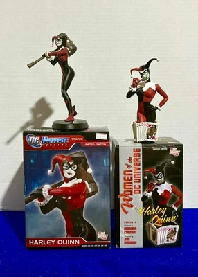 Harley Quinn Estatuas DC Universe Online DC Direct Lote de 2 Foto 1 de 4