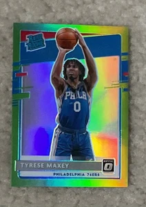 2020-21 Optic Tyrese Maxey Lime Rated Rookie /149! - Bild 1 von 2