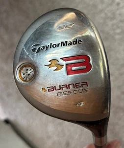 TAYLORMADE QUEMADOR RESCATE 4 HÍBRIDO 22 LOFT VARILLA FLEXIBLE REGULAR PALO DE GOLF DIESTRO - Imagen 1 de 10