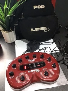 ⭐️Line 6 POD Version 2.0~ Guitar Multi Effects Processor~ Amp Modeller + Case ⭐️ - Picture 1 of 9
