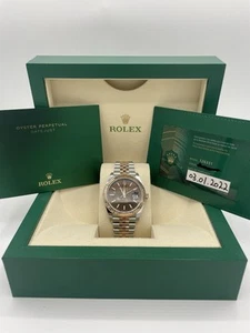 Rolex Datejust 41 Chocolate Jubilée Band Everose 2022 Neu & Ungetragen - Bild 1 von 12
