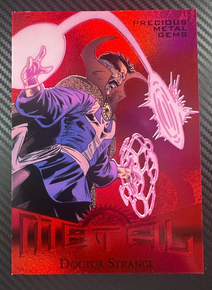 2013 Fleer 漫威复古 - 贵金属宝石(红色)- 奇异博士 #13 — 第 1/4 张图片