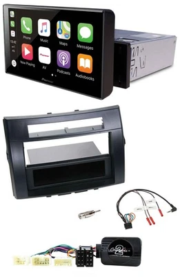 Pioneer Bluetooth Lenkrad DAB USB Autoradio für Toyota Corolla Verso 04-07 schwa - Bild 1 von 4