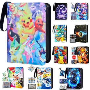For Pokemon Trading Cards Album Folder 400/900 Pockets Card Binder Holder Gift - Picture 1 of 105