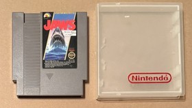 Jaws Nintendo NES Rare 5 Screw Tested And Working