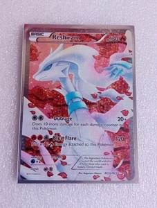 Reshiram (Full Art) Rc22/Rc25 Legendary Treasures: Radiant Collection Holo NM - Foto 1 di 11