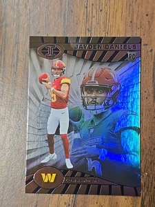 2024 Panini Football Illusions Jayden Daniels Rookie No, 93 - Bild 1 von 4