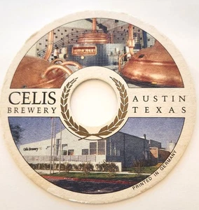 Celis Brewery Austin Texas Beer Coaster NEW! Printed In Germany. - Picture 1 of 1