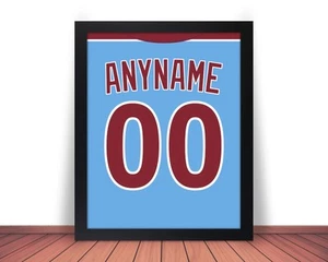 PHILADELPHIA PHILLIES Retro comparable Photo NAME & NUMBER 8x10 11x14 16x20 jz - Picture 1 of 15