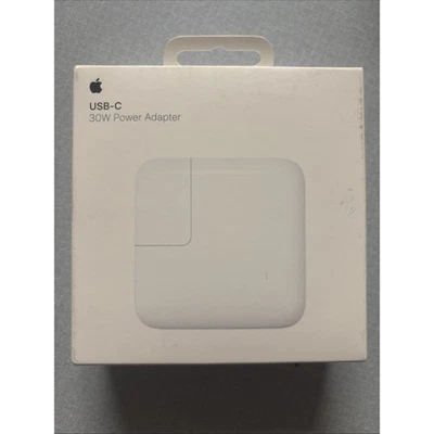 Adaptador de pared de alimentación USB-C 30W original Apple MW2G3AM/A Foto 1 de 2