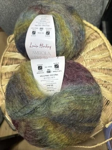 2 Louisa Harding Amitola Brush 358 Caledonia Knitting and Crochet Yarn New - Imagen 1 de 4