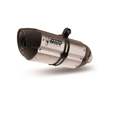 Marmitta Slip-on MIVV Suono in acciaio inox per KTM 640 LC4 Adventure 2003-2006 Foto 1 de 4