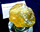 Libyan Desert Glass Meteorite Tektite impact specimen(  665 crt)Super Gem  AAAA+