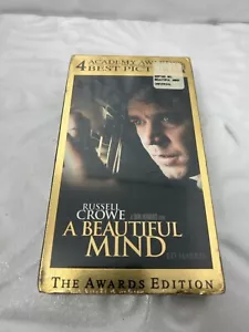 A Beautiful Mind VHS - The Awards Edition.2002 Sealed - Picture 1 of 12