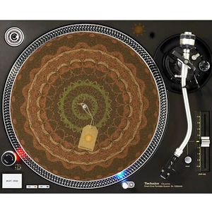 Spiral Nuts CORK Slipmat Turntable 12" for DJ Vinyl LP Audiophile - Picture 1 of 1