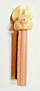 PEZ Retired Light Pink Fat Ears Bunny Rabbit 2.6 Austria Light Pink N/F Stem - Picture 1 of 4