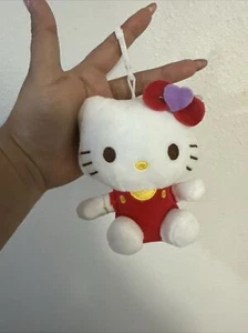Hello Kitty Cat Key Chain Plush - Picture 1 of 3