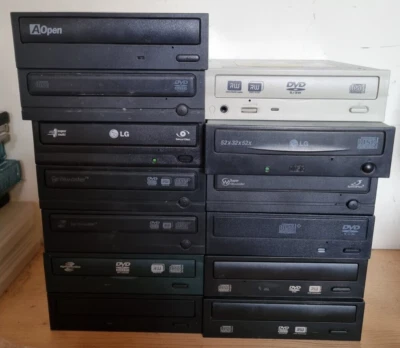 IDE  DVD RW/CD RW & CD ROM Optical Drives Black only - Image 1 of 2