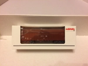 ✅Märklin 00751 CLOSED FREIGHT WAGON 4 AXLES GERMAN RAILWAYS - Picture 1 of 1