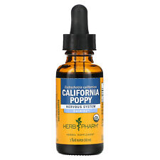 Herb Pharm California Poppy 1 fl oz 29 6 ml Gluten-Free, Organic