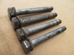 1971 AMC Javelin 304 w/AC Dbl Groove Water Pump Pulley Bolts - Original Set of 4 - Picture 1 of 5