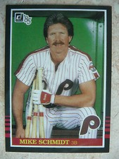 2005 Donruss 1985 Reprints #D4 Mike Schmidt 1580/1985, NM