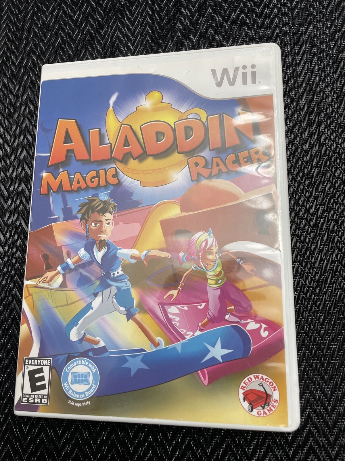 Aladdin Magic Racer (Nintendo Wii, 2011) Complete With Manual