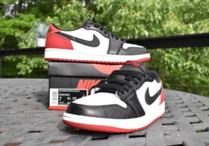 Nike Air Jordan 1 Retro Low OG 'Black Toe' 2023 CZ0790-106 Men Size 7 - Picture 1 of 10