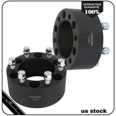 2 piezas 3" 6x5.5 14x1.5 tacos espaciadores de rueda para Chevrolet Silverado 1500 Foto 1 de 4