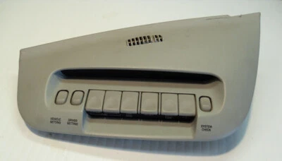 1997-1998 LINCOLN MARK VIII LIGHT GRAPHITE (Codes Z2 or D2) Info./Message Center - Image 1 of 4