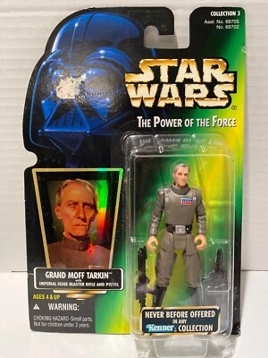 Nueva figura Hasbro Star Wars Power of the Force 1996 3,75" Grand Moff Tarkin Foto 1 de 2