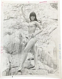 Foto Publicitaria Sexy Carol Wayne Vintage Original 7" x 9.5" Años 60 - Imagen 1 de 3