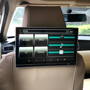 Android Headrest Monitor For Range Rover Sport L320 Rear Entertainment System - Picture 1 of 8