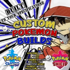 Pokemon Sword and Shield ⚔️ CUSTOM POKEMON (TEAM OF 6) - 6IV/SHINY/EVS/OT! 🛡️