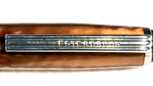 "ESTERBROOK" Type ? Brown Translucent Working Mech Pencil - Picture 1 of 18