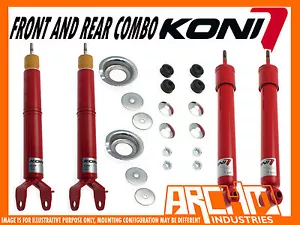 KONI ADJUSTABLE F&R LOWERED SHOCK ABSORBERS FOR FORD FALCON EA EB ED EF EL SEDAN - Foto 1 di 1