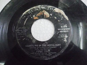 PERRY COMO 47 7353 RARE SINGLE 7" 45 USA record G- - Picture 1 of 2