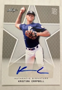 Kristian Campbell 2020 Leaf Perfect Game National Show Auto Red Sox SP Autograph - Picture 1 of 2