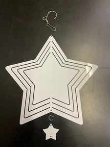 Sublimation Wind Spinner, Blank Wind Spinner, 10in Star Shaped NEw - Picture 1 of 1